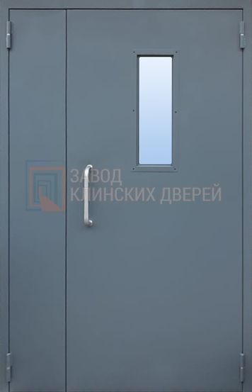 Подъездная дверь с порошковым напылением и стеклопакетом ПДД-10 с порошковым напылением и стеклопакетом ПДД-10