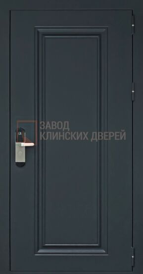 Входная дверь с порошковым напылением с металлобагетом и умным замком УЗ-7 с порошковым напылением с металлобагетом и умным замком УЗ-7